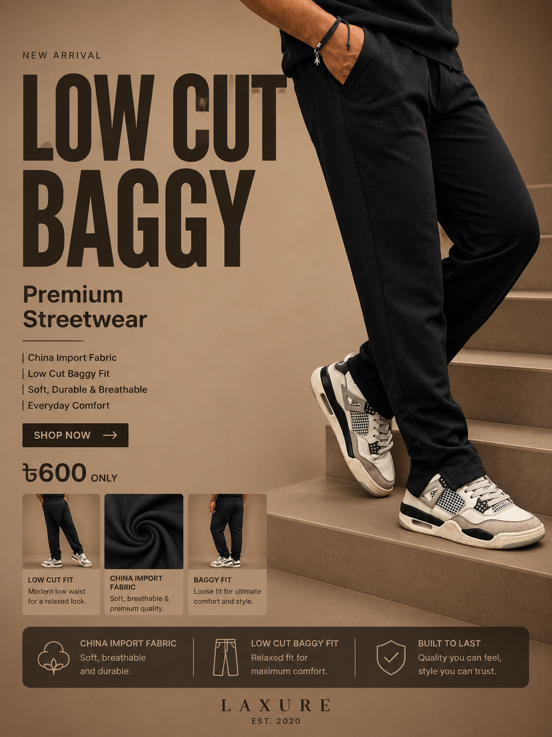 LOW CUT BAGGY